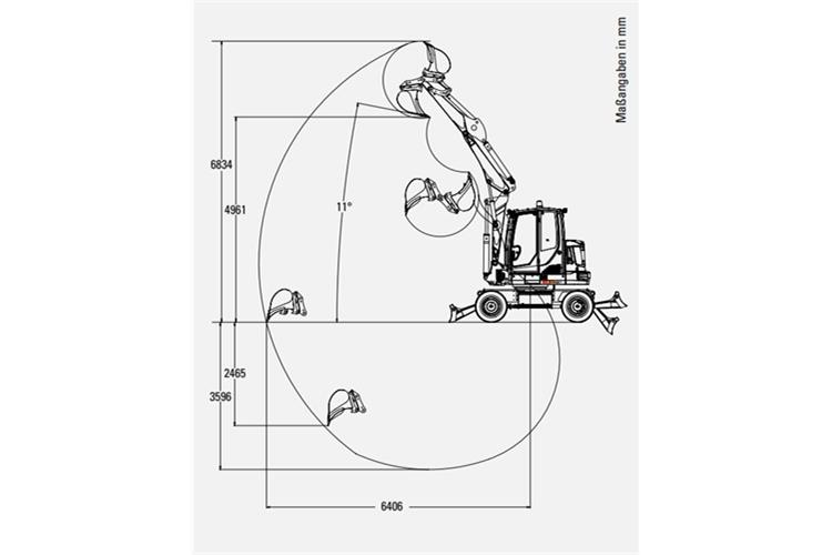 Mobilbagger Wacker Neuson EW65